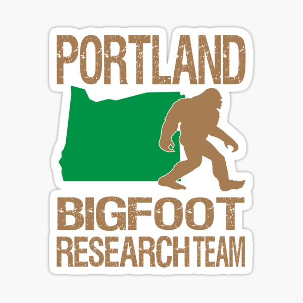 Portland Bigfoot Research Team Sticker