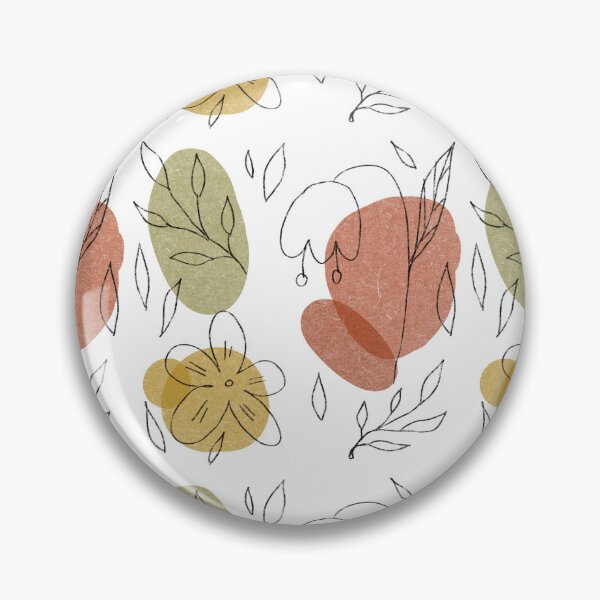 Item preview, Flower leaf geometry shape abstract funny pattern designed and sold by Yana Mustafina | Boho Soulful Designs.