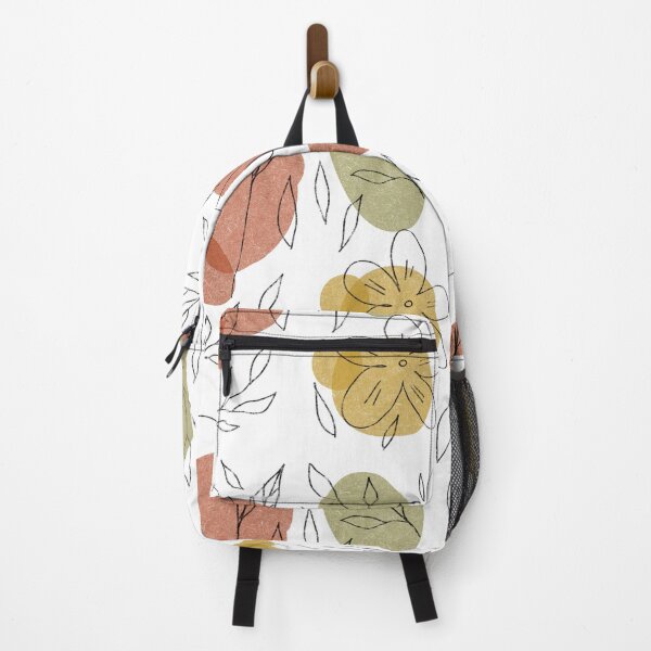 Item preview, Flower leaf geometry shape abstract funny pattern designed and sold by Yana Mustafina | Boho Soulful Designs.