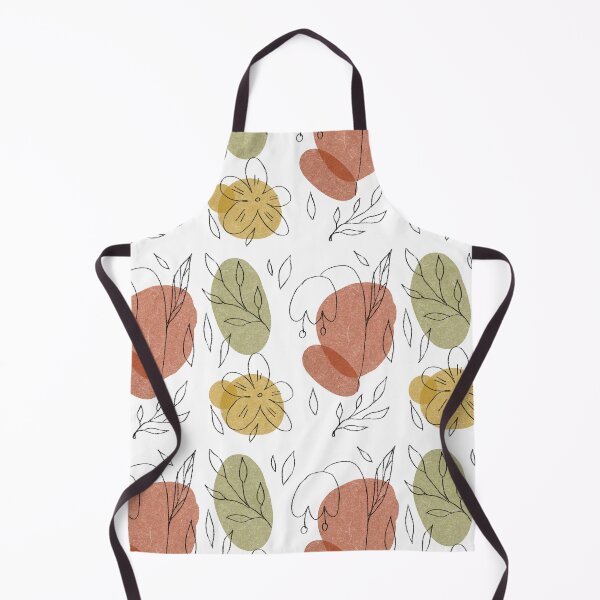 Item preview, Flower leaf geometry shape abstract funny pattern designed and sold by Yana Mustafina | Boho Soulful Designs.