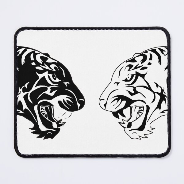Item preview, Black and White Tigers, Good vs Bad, Fight, Battle   designed and sold by Ivan333Croatia.