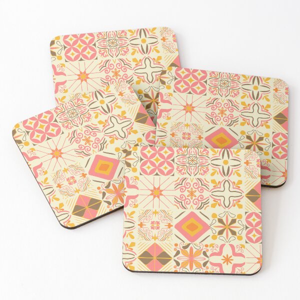 Item preview, Portugueses Tiles - Pink Blush designed and sold by susycosta.