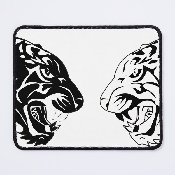 Item preview, Black and White Tigers, Good vs Bad, Fight, Battle designed and sold by Ivan333Croatia.