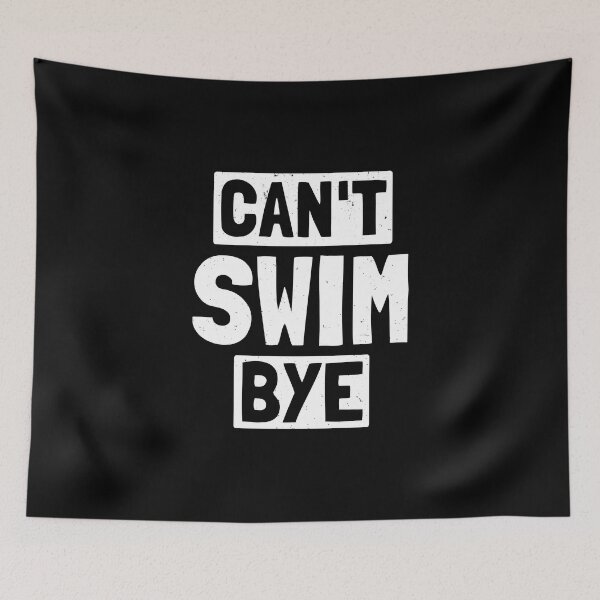 Item preview, funny swimming quote swimming quotes designed and sold by WangsArt.