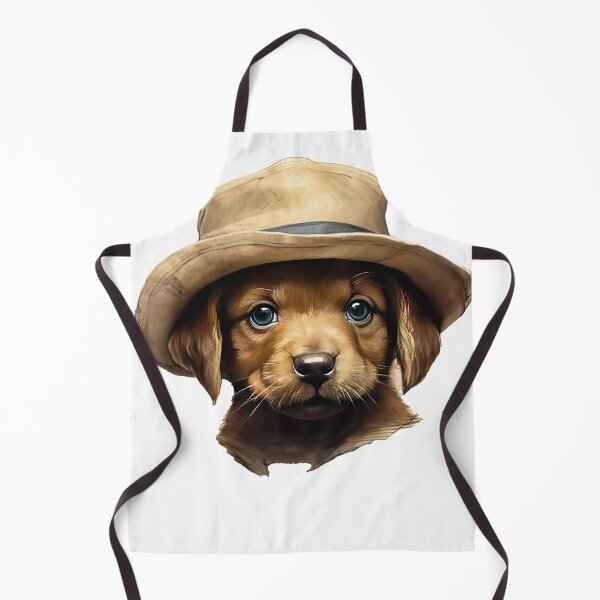 Item preview, Copy of Dog wearing hat,yellow color,abstract,cartoon,Puppy, cub designed and sold by Hermossa-Art.