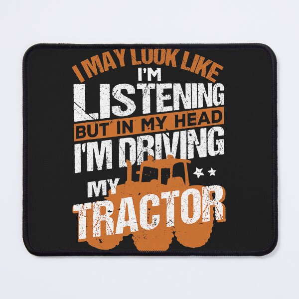 Item preview, In My Head Im Driving My Tractor Funny Farmer Farming 1 designed and sold by NicoleBegum.