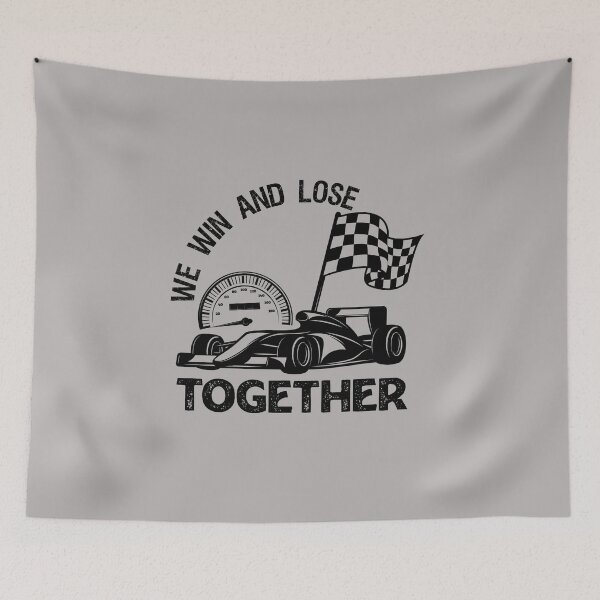 Item preview, We win and lose together, a great gift for Formula 1 and auto-racing lovers designed and sold by abdelhak2005.