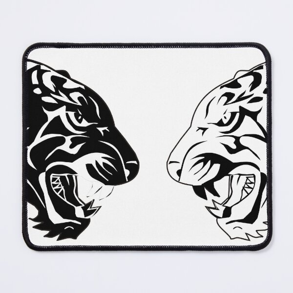 Item preview, Black and White Tigers, Good vs Bad, Fight, Battle   designed and sold by Ivan333Croatia.