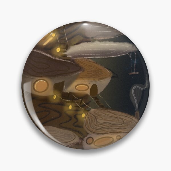 Item preview, Polypore fairy house poster designed and sold by Pump-k1n.