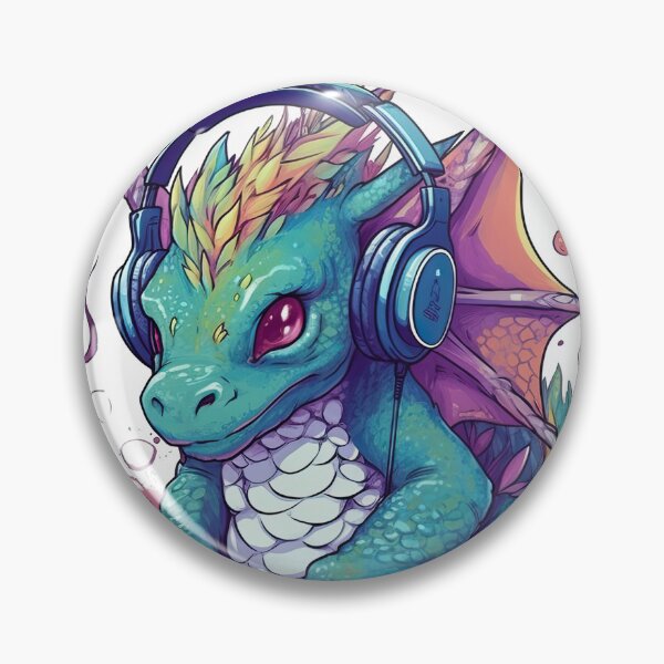 Item preview, DragonTunes ANC Headphones - Immersive Over-Ear Design with Wireless Bluetooth Connectivity & Powerful Noise-Cancelling features for a Magical Listening Experience. designed and sold by DooodleGod.