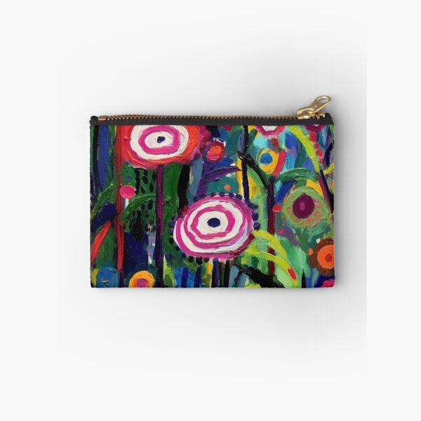Item preview, Colorful abstract flower pettern Color Nature Color decorative element Flowers Impressionism pop art designed and sold by PinkPinkArts.