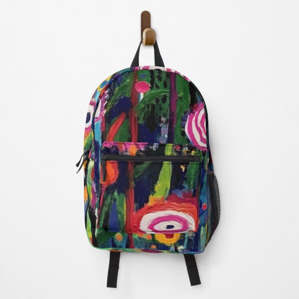 Item preview, Colorful abstract flower pettern Color Nature Color decorative element Flowers Impressionism pop art designed and sold by PinkPinkArts.