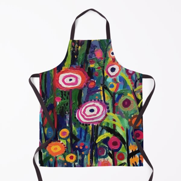 Item preview, Colorful abstract flower pettern Color Nature Color decorative element Flowers Impressionism pop art designed and sold by PinkPinkArts.