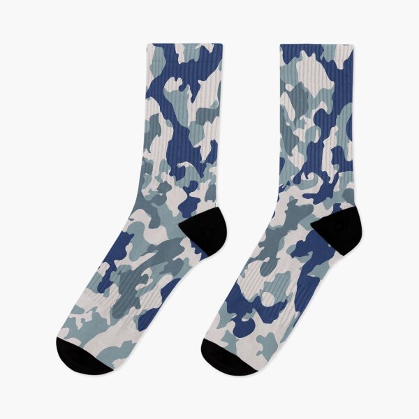 Item preview, Blue Grey Navy Camouflage Pattern designed and sold by camostore23.