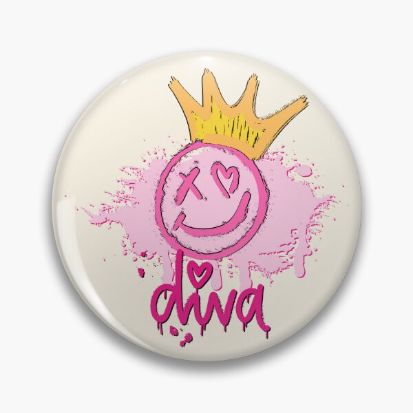 Item preview, Emoji de la reina de la diva de la pintada designed and sold by RinaGArt.