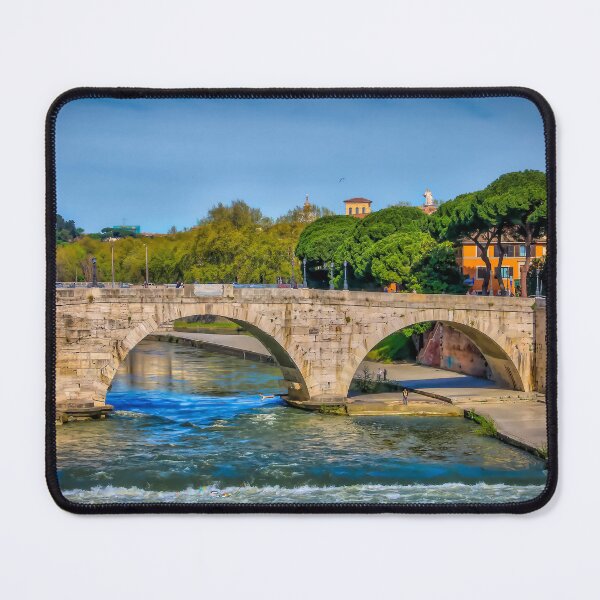 Item preview, Bridge over the Tiber - Ponte Cestio designed and sold by Viv Thompson Photography .