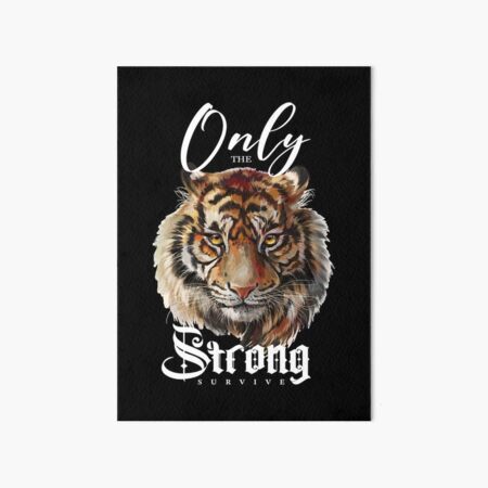 Tiger Tattoo Design: Only the Strong Survive