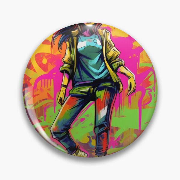 Artikelvorschau, graffiti girl in sketchbook style entworfen und verkauft von nolutsch.