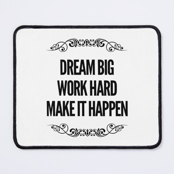 Item preview, Dream Big Work Hard Make it Happen - Cool Sticker designed and sold by joejiing.