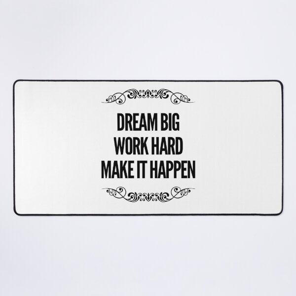 Item preview, Dream Big Work Hard Make it Happen - Cool Sticker designed and sold by joejiing.