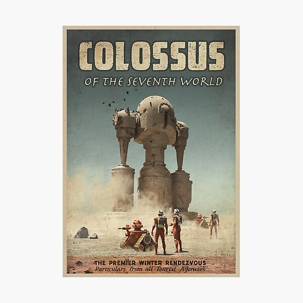 Colossus of the 7th world Photographic Print