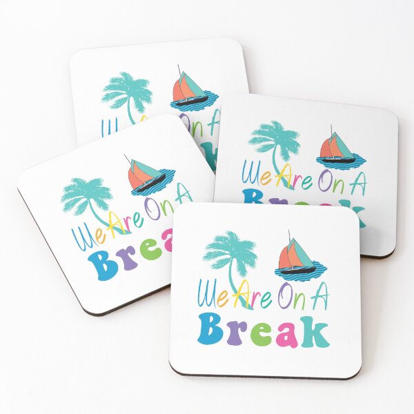 Item preview, We Are On A Break Teacher Shirt, by DAM Creative, designed and sold by DAM Creative ⭐⭐⭐⭐⭐.