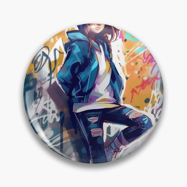 Artikelvorschau, graffiti girl in sketchbook style entworfen und verkauft von nolutsch.