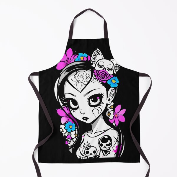 Item preview, Delicate Petal Whispers: Intricate Skull and Floral Motifs designed and sold by Mechanical-Artt.