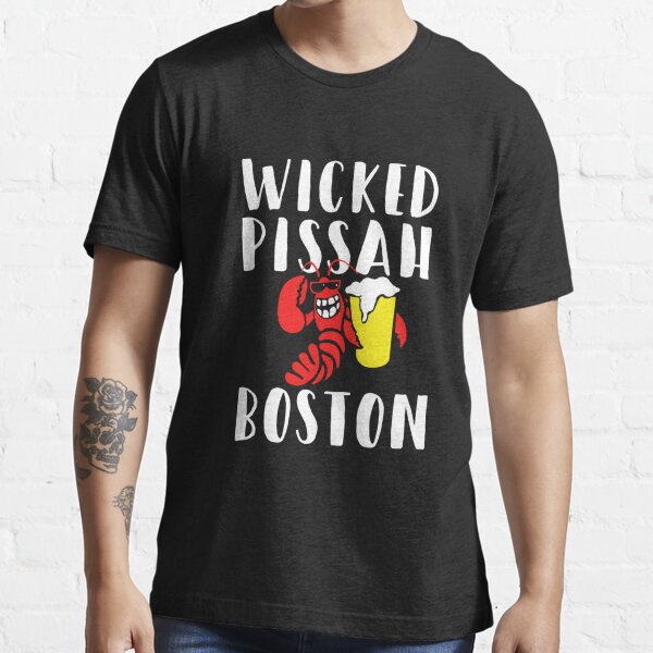 Wicked Pissah Boston Lobster Essential T-Shirt for Sale by goodtogotees