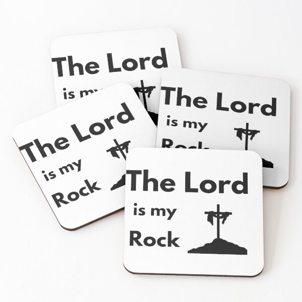 Item preview, The lord is my rock designed and sold by Silverwolfden.