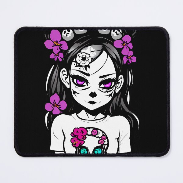 Item preview, Gothic Flowered Icon: Skull as the Centerpiece designed and sold by Mechanical-Artt.