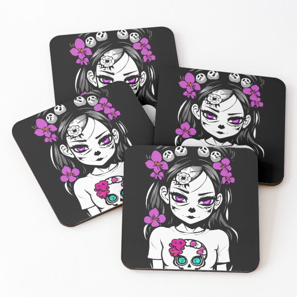 Item preview, Gothic Flowered Icon: Skull as the Centerpiece designed and sold by Mechanical-Artt.