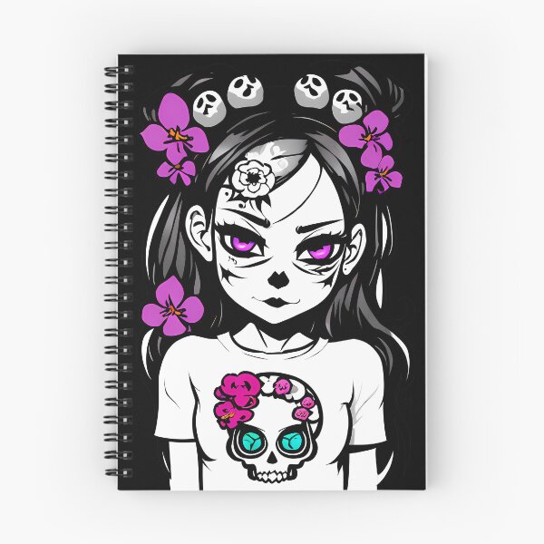Item preview, Gothic Flowered Icon: Skull as the Centerpiece designed and sold by Mechanical-Artt.