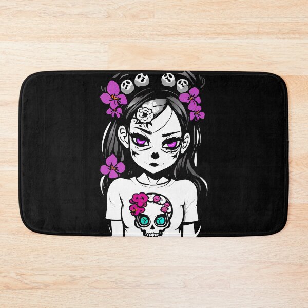 Item preview, Gothic Flowered Icon: Skull as the Centerpiece designed and sold by Mechanical-Artt.
