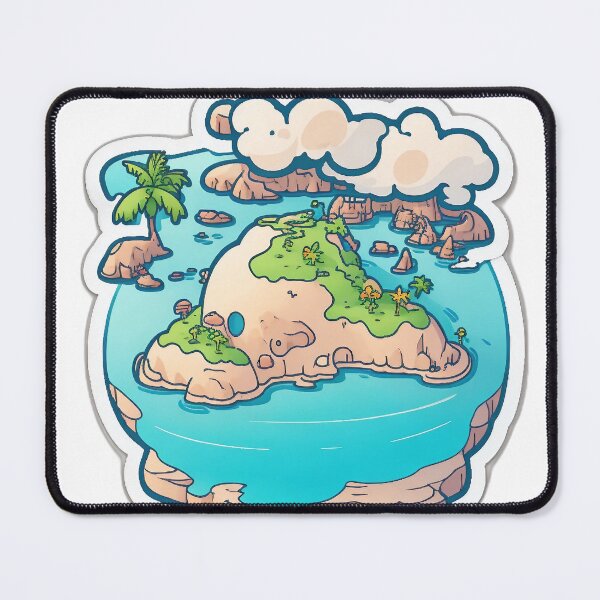 Item preview, Cute island sticker designed and sold by FFixation.