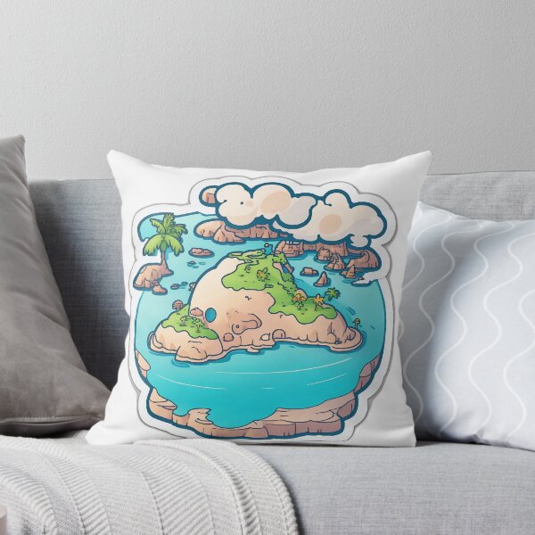 Item preview, Cute island sticker designed and sold by FFixation.