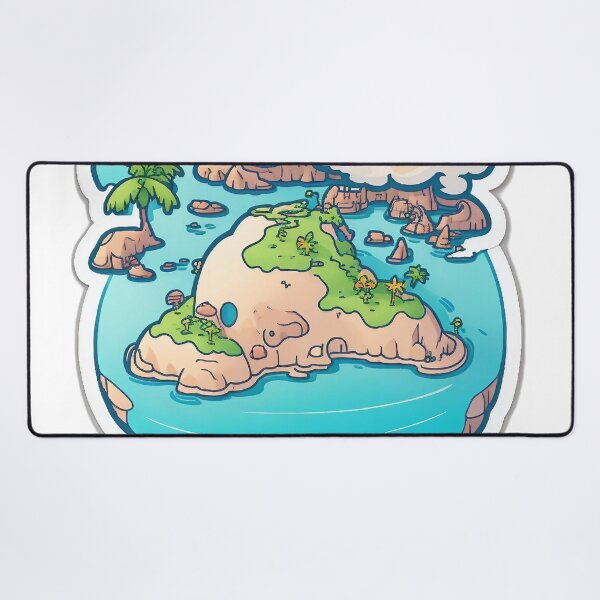 Item preview, Cute island sticker designed and sold by FFixation.