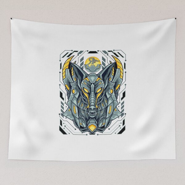 Aperçu de l'œuvre CONCEPTION DE GRAFFITI MECHA ROGUE ANUBIS créée et vendue par Rogueclothes.