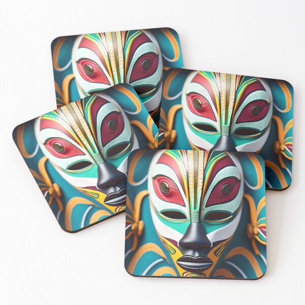 Item preview, Ancient Tanzanian mask phone case designed and sold by Dr-Kane.