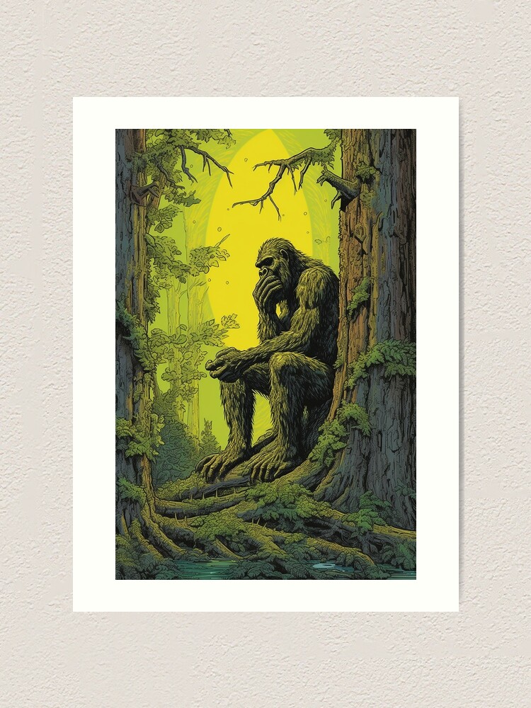 Swamp Bigfoot Thinker