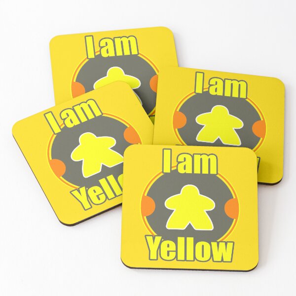 Item preview, I AM YELLOW MEEPLE designed and sold by csalvati77.