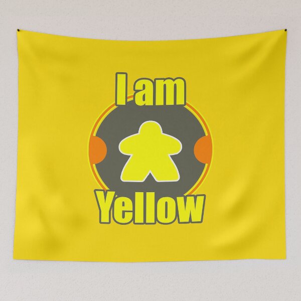 Item preview, I AM YELLOW MEEPLE designed and sold by csalvati77.