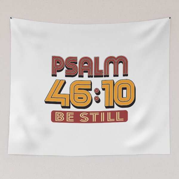 Item preview, Psalm 46:10 Be Still - Bible Verse  designed and sold by Whimsical  Thinker.