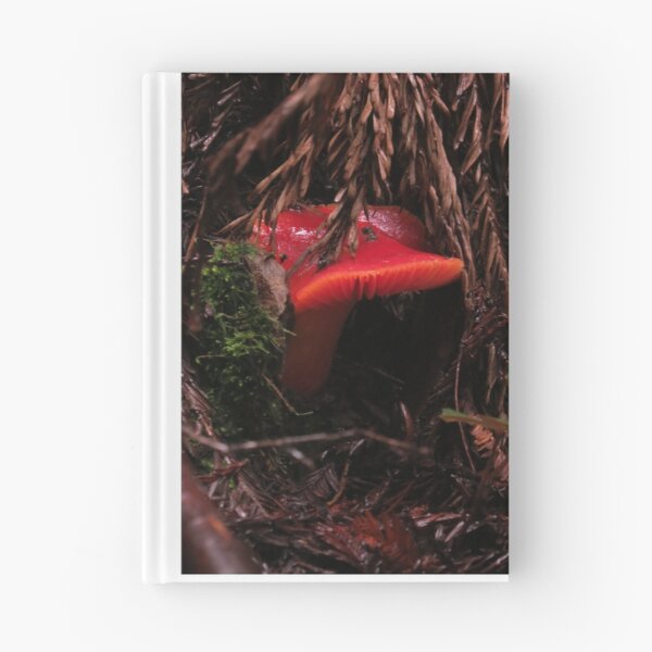 Item preview, Scarlet Waxcap Mushroom designed and sold by krissaklein.