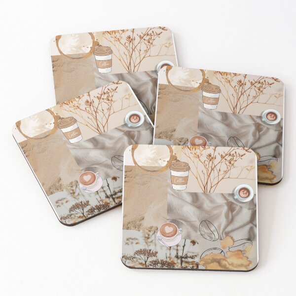 Item preview, Coffee aesthetic mood board collage designed and sold by nota90sbaby.