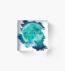 Moon Poet | Artist Acrylic Block