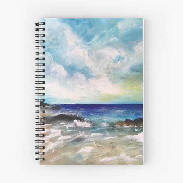 Item preview, Abstract shoreline seascape designed and sold by AlchemyArtPrint.