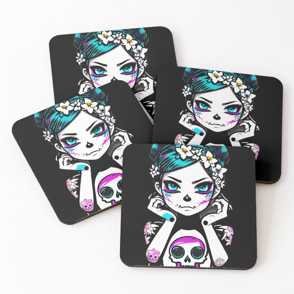 Item preview, Floral Skull Tribute designed and sold by Mechanical-Artt.