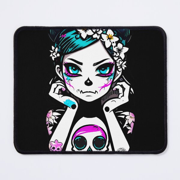 Item preview, Floral Skull Tribute designed and sold by Mechanical-Artt.