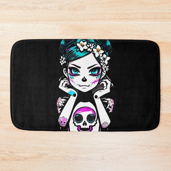 Item preview, Floral Skull Tribute designed and sold by Mechanical-Artt.